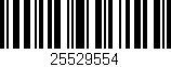 Código de barras (EAN, GTIN, SKU, ISBN): '25529554'