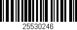 Código de barras (EAN, GTIN, SKU, ISBN): '25530246'