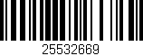 Código de barras (EAN, GTIN, SKU, ISBN): '25532669'