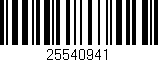 Código de barras (EAN, GTIN, SKU, ISBN): '25540941'