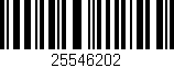 Código de barras (EAN, GTIN, SKU, ISBN): '25546202'