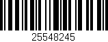 Código de barras (EAN, GTIN, SKU, ISBN): '25548245'