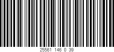 Código de barras (EAN, GTIN, SKU, ISBN): '25561_146_0_39'