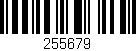 Código de barras (EAN, GTIN, SKU, ISBN): '255679'
