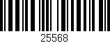 Código de barras (EAN, GTIN, SKU, ISBN): '25568'