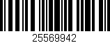 Código de barras (EAN, GTIN, SKU, ISBN): '25569942'