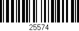Código de barras (EAN, GTIN, SKU, ISBN): '25574'