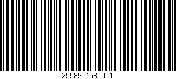 Código de barras (EAN, GTIN, SKU, ISBN): '25589_158_0_1'