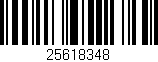 Código de barras (EAN, GTIN, SKU, ISBN): '25618348'