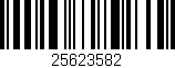 Código de barras (EAN, GTIN, SKU, ISBN): '25623582'