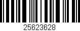 Código de barras (EAN, GTIN, SKU, ISBN): '25623628'