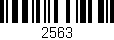 Código de barras (EAN, GTIN, SKU, ISBN): '2563'