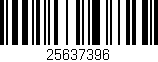 Código de barras (EAN, GTIN, SKU, ISBN): '25637396'