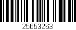Código de barras (EAN, GTIN, SKU, ISBN): '25653263'
