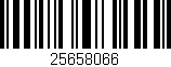 Código de barras (EAN, GTIN, SKU, ISBN): '25658066'
