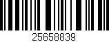 Código de barras (EAN, GTIN, SKU, ISBN): '25658839'
