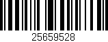 Código de barras (EAN, GTIN, SKU, ISBN): '25659528'