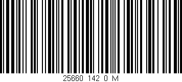 Código de barras (EAN, GTIN, SKU, ISBN): '25660_142_0_M'