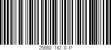 Código de barras (EAN, GTIN, SKU, ISBN): '25660_142_0_P'