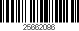 Código de barras (EAN, GTIN, SKU, ISBN): '25662086'