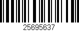 Código de barras (EAN, GTIN, SKU, ISBN): '25695637'