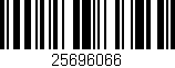 Código de barras (EAN, GTIN, SKU, ISBN): '25696066'