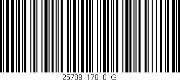 Código de barras (EAN, GTIN, SKU, ISBN): '25708_170_0_G'
