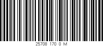 Código de barras (EAN, GTIN, SKU, ISBN): '25708_170_0_M'