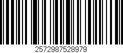 Código de barras (EAN, GTIN, SKU, ISBN): '2572987528979'