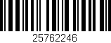 Código de barras (EAN, GTIN, SKU, ISBN): '25762246'