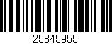 Código de barras (EAN, GTIN, SKU, ISBN): '25845955'