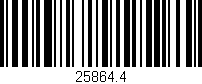 Código de barras (EAN, GTIN, SKU, ISBN): '25864.4'