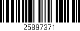 Código de barras (EAN, GTIN, SKU, ISBN): '25897371'