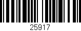 Código de barras (EAN, GTIN, SKU, ISBN): '25917'