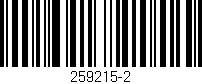 Código de barras (EAN, GTIN, SKU, ISBN): '259215-2'
