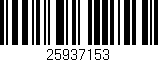 Código de barras (EAN, GTIN, SKU, ISBN): '25937153'