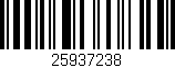 Código de barras (EAN, GTIN, SKU, ISBN): '25937238'