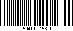 Código de barras (EAN, GTIN, SKU, ISBN): '2594101915601'
