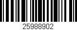 Código de barras (EAN, GTIN, SKU, ISBN): '25988902'