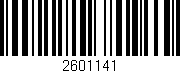 Código de barras (EAN, GTIN, SKU, ISBN): '2601141'