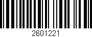 Código de barras (EAN, GTIN, SKU, ISBN): '2601221'
