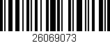 Código de barras (EAN, GTIN, SKU, ISBN): '26069073'