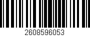 Código de barras (EAN, GTIN, SKU, ISBN): '2608596053'