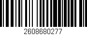 Código de barras (EAN, GTIN, SKU, ISBN): '2608680277'