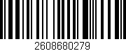 Código de barras (EAN, GTIN, SKU, ISBN): '2608680279'