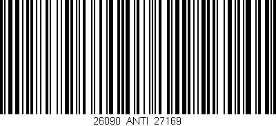 Código de barras (EAN, GTIN, SKU, ISBN): '26090_ANTI_27169'