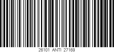 Código de barras (EAN, GTIN, SKU, ISBN): '26101_ANTI_27169'