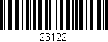 Código de barras (EAN, GTIN, SKU, ISBN): '26122'