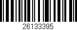 Código de barras (EAN, GTIN, SKU, ISBN): '26133395'