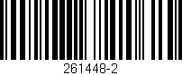 Código de barras (EAN, GTIN, SKU, ISBN): '261448-2'